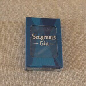 Vintage Sealed Seagram’s Gin Playing Cards – Collectible & Unopened
